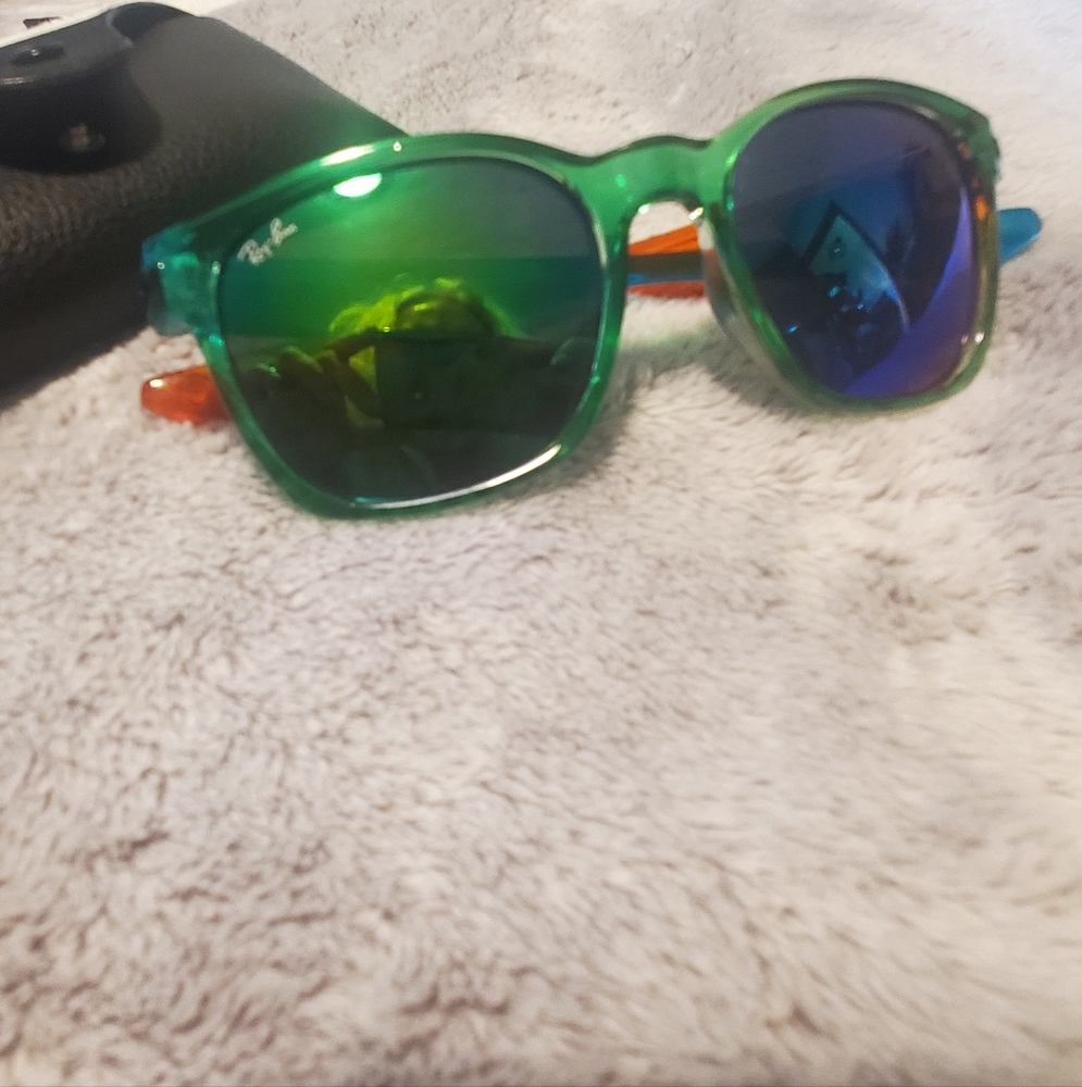 Rainbow Ray Ban sunglasses